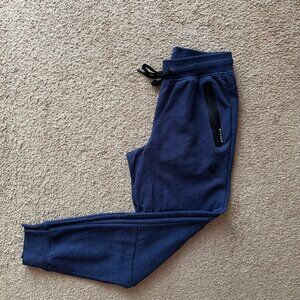 Spyder Joggers Mens Small 28x31 Mid Rise Fleece Tapered Leg ProWeb Navy Blue